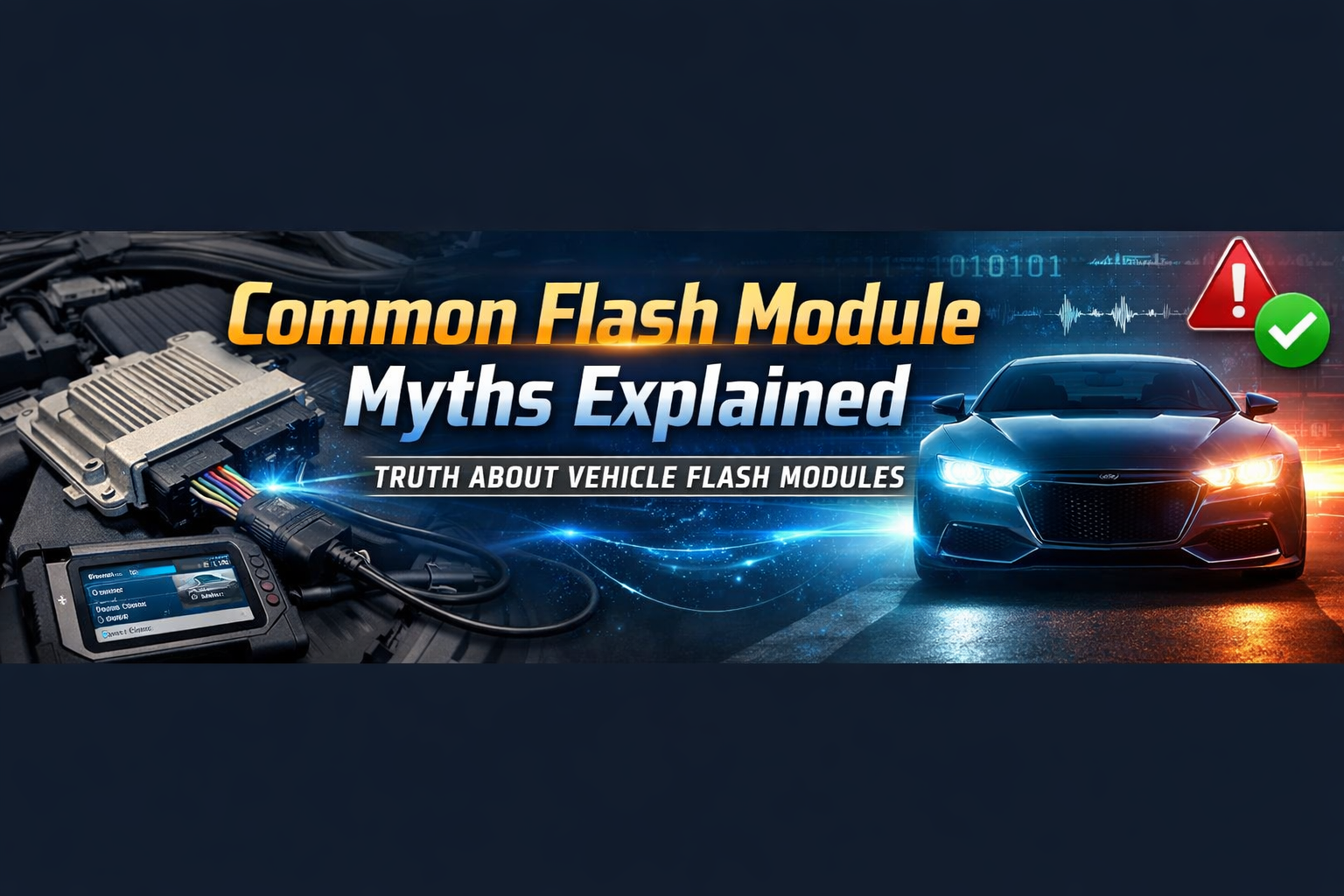 Common Flash Module Myths Explained  Truth About Vehicle Flash Modules
