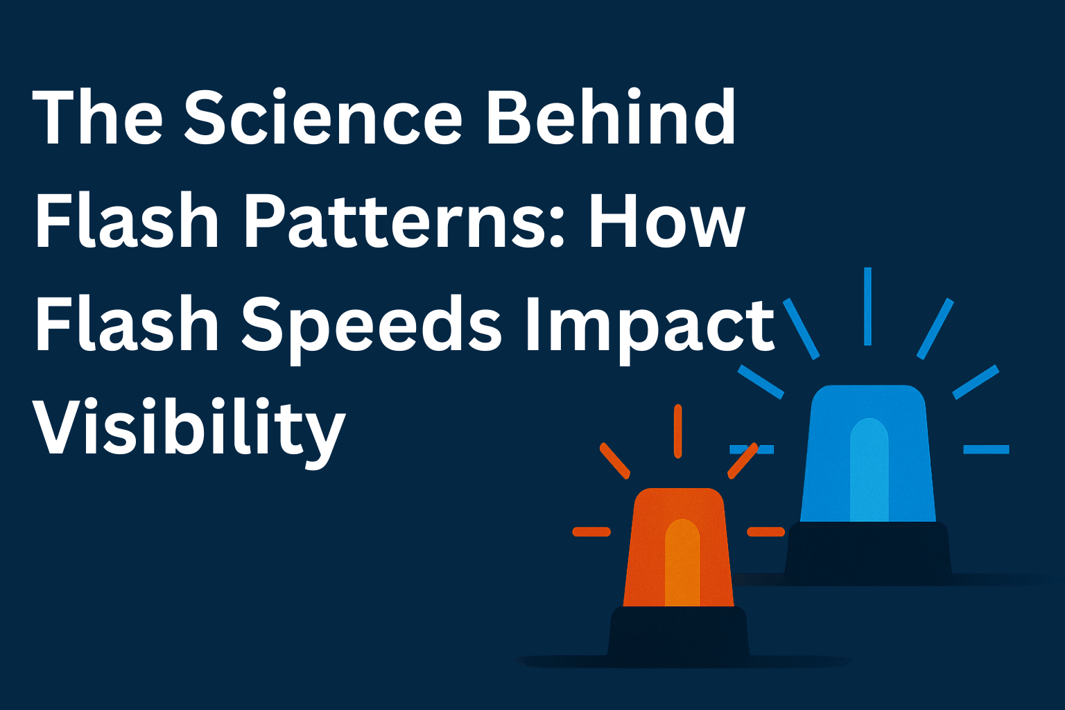 The Science Behind Flash Patterns: How Flash Speeds Impact Visibility