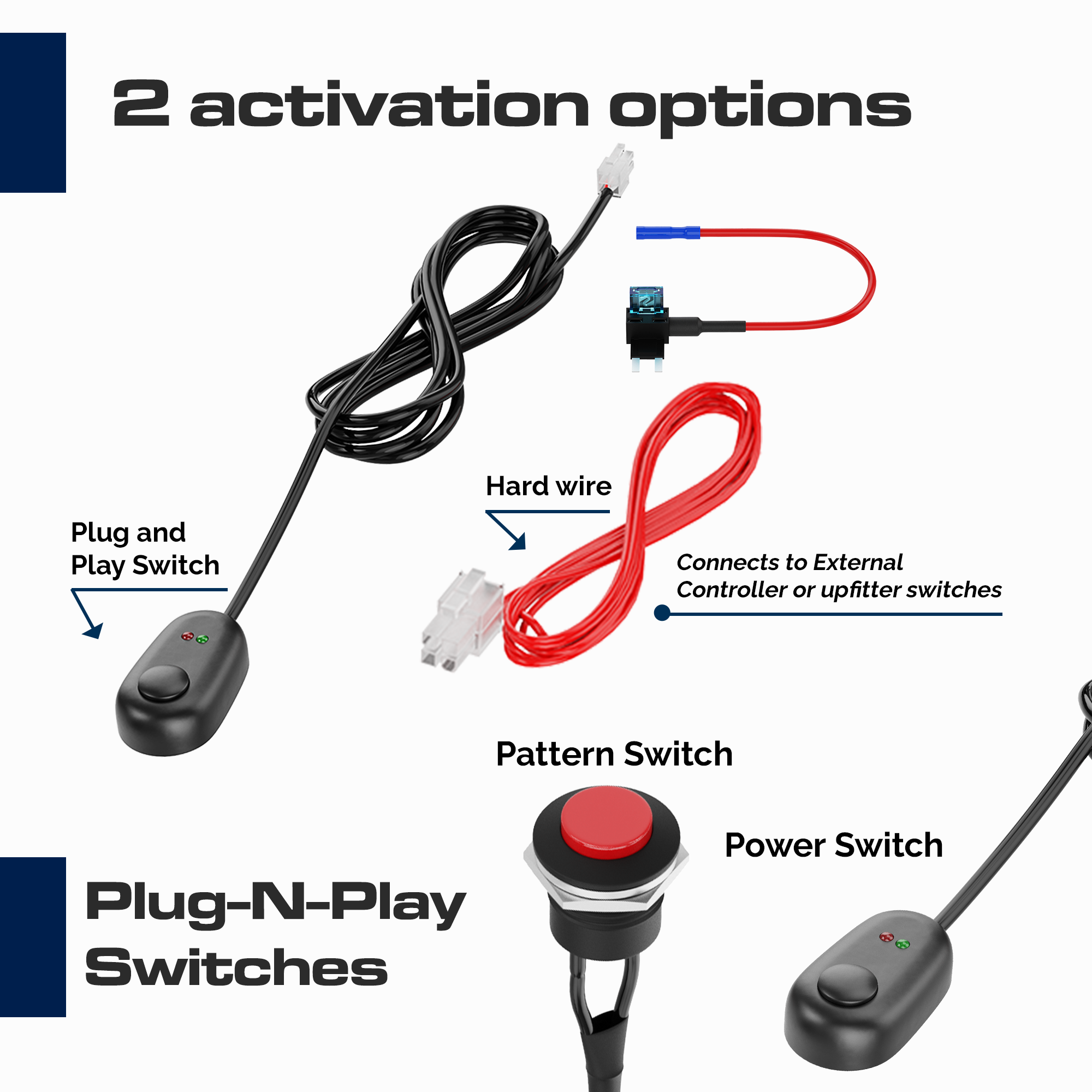 Z-Flash BCM for Ford w/o Headlight Flasher Plug and Play Switches and Activations